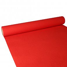 Tischläufer, Tissue ROYAL Collection 3 m x 40 cm rot, Papstar (81403), 6 Stück