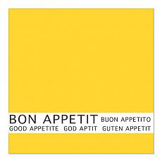 Servietten, 3-lagig 1/4-Falz 33 cm x 33 cm gelb Bon Appetit, Papstar (82942), 360 Stück