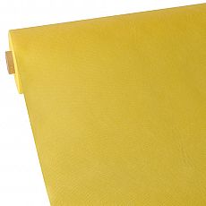 Tischdecke, stoffähnlich, Vlies soft selection 40 m x 1,18 m gelb, Papstar (84195), 3 Stück