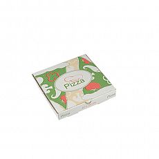 Pizzakartons, Cellulose pure eckig 20 cm x 20 cm x 3 cm, Papstar (84694), 100 Stück