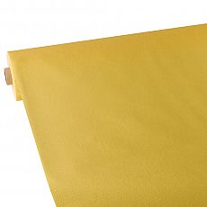 Tischdecke, stoffähnlich, Vlies soft selection plus 25 m x 1,18 m gelb, Papstar (84937), 2 Stück