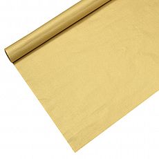 Tischdecke, Papier 6 m x 1,2 m gold, Papstar (86113), 12 Stück