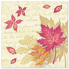 Servietten ROYAL Collection 1/4-Falz 40 cm x 40 cm Autumn Colours, Papstar (86659)