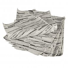 Einschlagpapiere, Pergament-Ersatz 35 cm x 25 cm Newsprint fettdicht (1 kg), Papstar (86725), 6 Stück