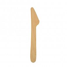 Messer, Holz pure 16,5 cm, Papstar (86939), 500 Stück