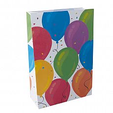 Partytüten, Papier 28 cm x 19 cm x 7 cm Ballon, Papstar (88377), 100 Stück
