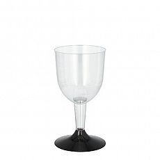 Stiel-Gläser für Weisswein, PS 0,1 l Ø 6,7 cm, 11 cm glasklar, Papstar (88942), 200 Stück