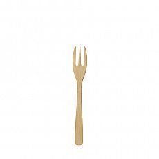 Fingerfood - Gabeln, Bambus pure 9,5 cm, Papstar (88978), 1000 Stück
