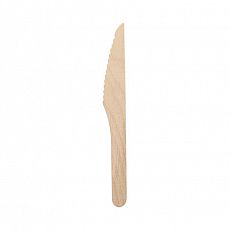Messer, Holz pure 16,5 cm, Papstar (89351), 180 Stück