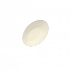 Fingerfood - Schalen, Zuckerrohr pure 20 ml 8 cm x 5 cm weiss Egg, Papstar (89436), 500 Stück