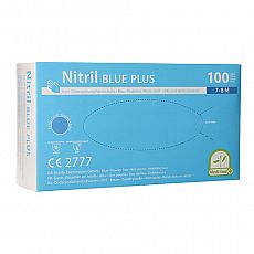 Medi-Inn® Handschuhe, Nitril puderfrei Blue Plus blau Größe M, Medi-Inn (93009), 1000 Stück