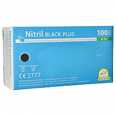Medi-Inn® Classic Handschuhe, Nitril puderfrei Black Plus schwarz Größe L, Medi-Inn (93019), 100 Stück