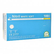 Medi-Inn® Handschuhe Nitril puderfrei White Soft weiss Größe S, Medi-Inn (93064), 1000 Stück