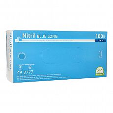 Medi-Inn® Handschuhe Nitril puderfrei Long blau Größe M, Medi-Inn (93069), 1000 Stück
