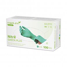 Medi-Inn® Classic Handschuhe, Nitril puderfrei Green Plus grün Größe XL, Medi-Inn (93432), 1000 Stück