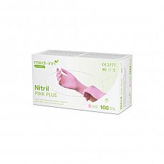 Medi-Inn® Classic Handschuhe, Nitril puderfrei pink Nitril Pink Plus Größe XS, Medi-Inn (93861), 1000 Stück