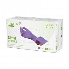 Medi-Inn® Classic Handschuhe, Nitril puderfrei lila Nitril Purple Größe S, Medi-Inn (93867), 1000 Stück