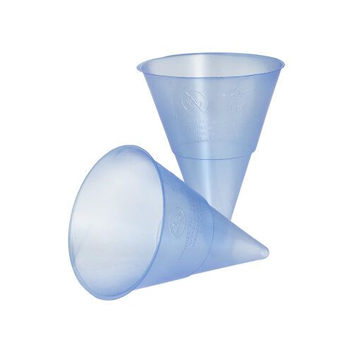 5000 Spitzbecher Papier Wasserspender Cones weiß 4,5oz 133ml Ø75mm 