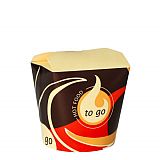 Snackboxen To Go eckig 750 ml 10,1 cm x 10 cm x 9,1 cm, Papstar (10028), 500 Stück