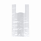 Hemdchen-Tragetaschen, HDPE 48 cm x 22 cm x 12 cm transparent Knotenbeutel, Papstar (12340), 2000 Stück