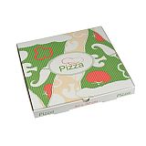 Pizzakartons, Cellulose pure eckig 30 cm x 30 cm x 3 cm, Papstar (15196), 100 Stück