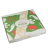 Pizzakartons, Cellulose pure eckig 33 cm x 33 cm x 3 cm, Papstar (15197), 100 Stück