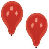 Luftballons Ø 25 cm rot, Papstar (18950), 500 Stück