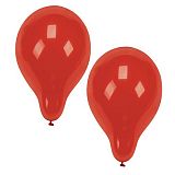 Luftballons Ø 25 cm rot, Papstar (18981), 120 Stück