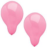 Luftballons Ø 25 cm rosa, Papstar (19888), 120 Stück