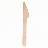 Messer, Holz pure 16,5 cm, Papstar (81190), 400 Stück