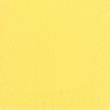 Servietten, 3-lagig 1/4-Falz 40 cm x 40 cm gelb, Papstar (82569)
