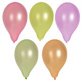 Luftballons Ø 25 cm farbig sortiert Neon, Papstar (86005), 120 Stück