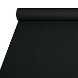 Tischdecke, stoffähnlich, Airlaid 20 m x 1,2 m schwarz, Papstar (86768), 2 Stück