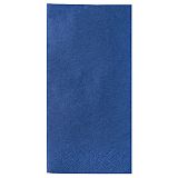 Servietten, 3-lagig 1/8-Falz 40 cm x 40 cm dunkelblau, Papstar (86989), 1000 Stück