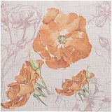 Servietten ROYAL Collection 1/4-Falz 40 cm x 40 cm nektarine Blossom, Papstar (89290), 250 Stück