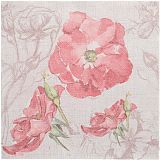 Servietten ROYAL Collection 1/4-Falz 40 cm x 40 cm rosa Blossom, Papstar (89291), 250 Stück