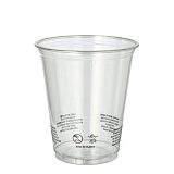Trinkbecher R-PET 0,3 l Ø 9,5 cm, 10,7 cm glasklar, Papstar (89550), 800 Stück