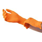 Medi-Inn® Classic Handschuhe, Nitril puderfrei orange Nitril Orange Größe S, Medi-Inn (92716), 1000 Stück