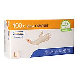 Medi-Inn® PS Handschuhe, Vinyl puderfrei Comfort Größe L, Medi-Inn (93023), 100 Stück