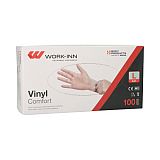 WORK-INN Handschuhe, Vinyl puderfrei Comfort transparent Größe L, Work-Inn (98406), 1000 Stück