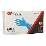 WORK-INN Handschuhe, Latex puderfrei blau Blue Grip Größe S, Work-Inn (98420), 1000 Stück