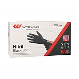 WORK-INN Handschuhe, Nitril puderfrei Black Soft schwarz Größe M, Work-Inn (98437), 1000 Stück