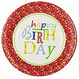 Party-Set Happy Birthday (60-teilig: Servietten, Teller, Becher), tradingbay24 (tbK0022)